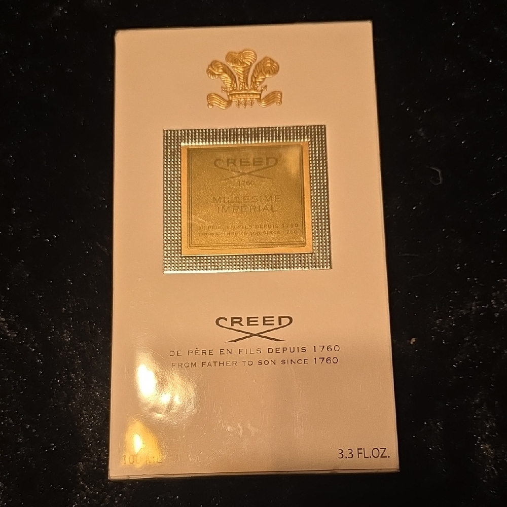 Creed Millesime Imperial with Gold Accents